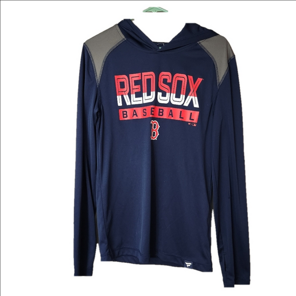 Fanatics Other - Fanatics Boston Red Sox long-sleeved shirt with hood size men's small
